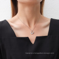 Shangjie Oem Kalung Danity Geometric из нержавеющей стали украшения ювелирные изделия Женщины Кокер Золото ожерелье